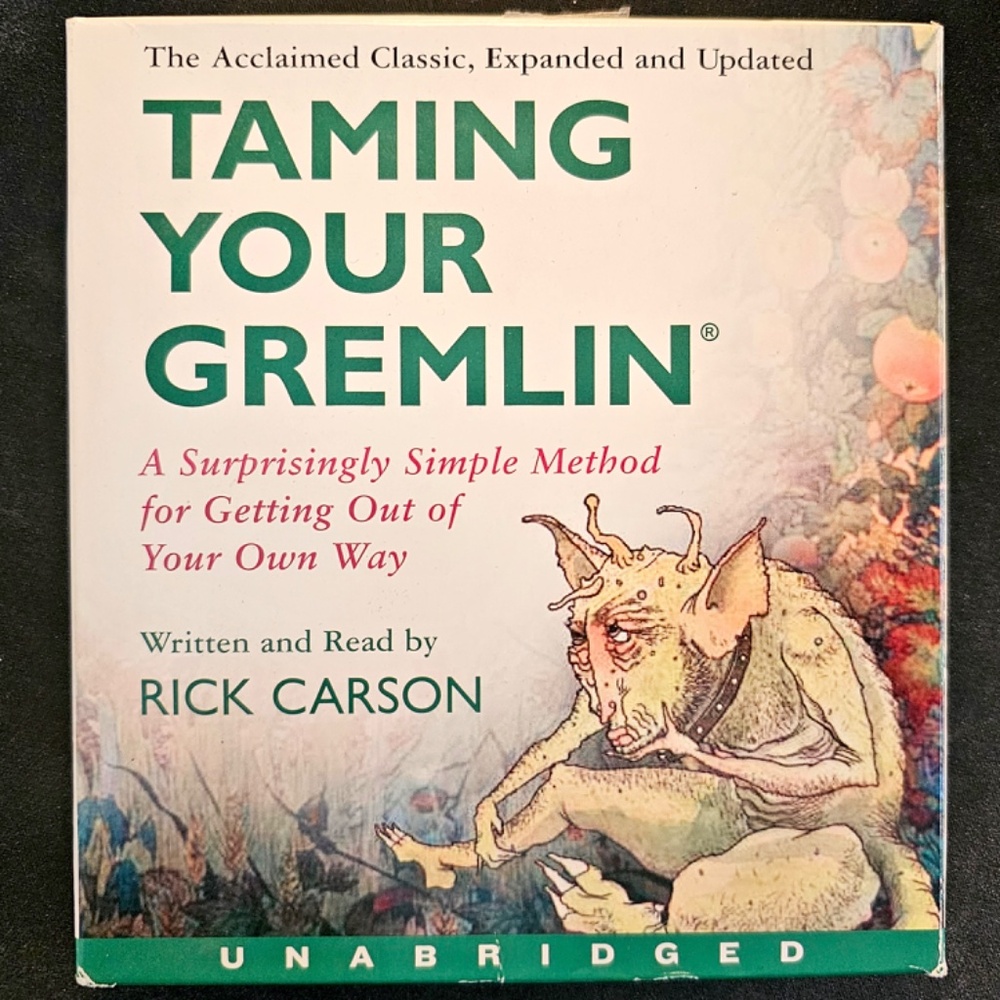 Taming Your Gremlin Audiobook on CD (5 discs) - EUC